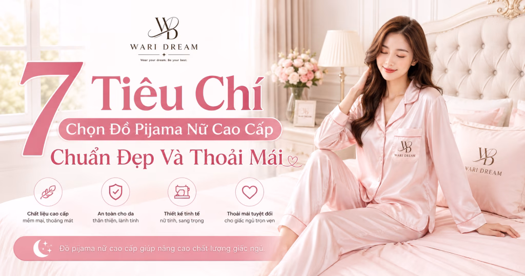 Đồ pijama nữ cao cấp Wari Dream